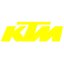 Reflexní samolepka - Logo KTM - Šířka reflexní samolepky: 100 mm, Barva reflexní samolepky: Modrá