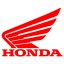 Reflexní samolepka - Logo Honda - Výška reflexní samolepky: 90 mm, Barva reflexní samolepky: Žlutá