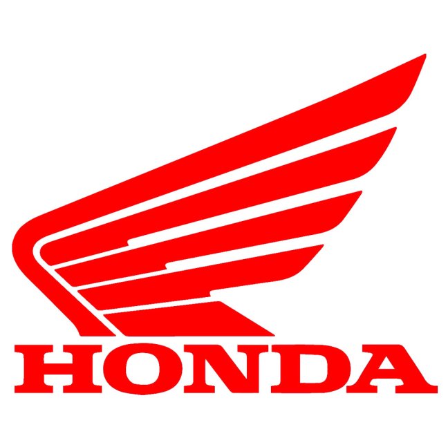 Reflexní samolepka - Logo Honda - Výška reflexní samolepky: 90 mm, Barva reflexní samolepky: Žlutá