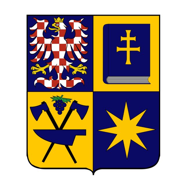 Samolepka – erb kraje - Zlínský - Výška samolepky: 90mm