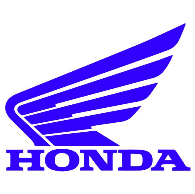 Reflexní samolepka - Logo Honda - Výška reflexní samolepky: 90 mm, Barva reflexní samolepky: Žlutá