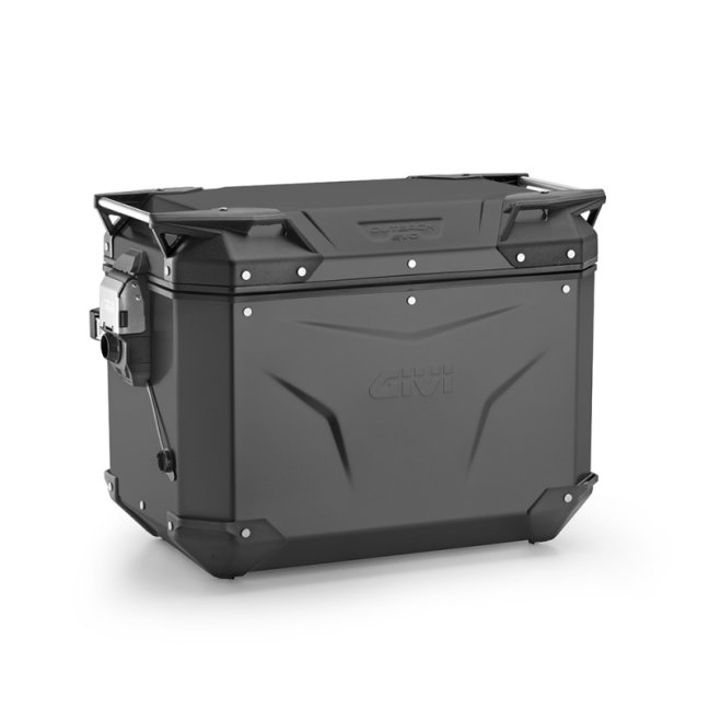 GIVI TREKKER OUTBACK EVO SMART - 48l, levý, bez zámku - Barva kufru: Hliník