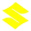 Reflexní samolepka - Logo Suzuki - Výška reflexní samolepky: 110 mm, Barva reflexní samolepky: Žlutá
