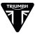 Reflexní samolepka - Logo Triumph
