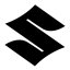 Reflexní samolepka - Logo Suzuki - Výška reflexní samolepky: 110 mm, Barva reflexní samolepky: Žlutá