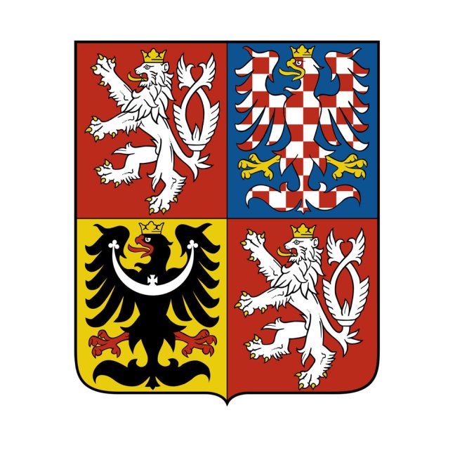 Samolepka – erb ČR - Velký znak