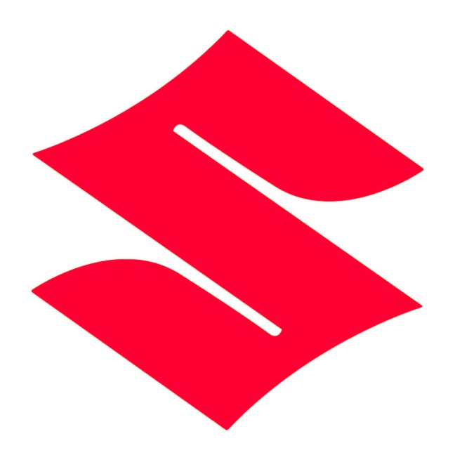 Reflexní samolepka - Logo Suzuki - Výška reflexní samolepky: 110 mm, Barva reflexní samolepky: Žlutá